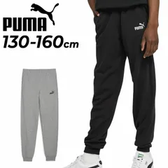 プーマ キッズ スウェットパンツ PUMA POWER キャット ロングパンツ ESS NO.1 ロゴ スウェットPT TR B ジョガーパンツ スポーツ  ウェア スエット 子ども 長ズボン ボトムス ブラック  キッズウエア/687796