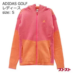 ADIDAS GOLF アディダスゴルフ ニットパーカージャケット ピンク系 S [240001849738]