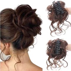 新品 [レイルアナ] お団子 ウィッグ クリップ 楽ちん アレンジ 大きめ 部分 和装 痛くなりにくい 人気 かわいい お洒落 つけ毛 ポイント レディース ボリューム 装着 簡単 カール まとめ アップ シニヨン かつら ヘア ピース 巻き 盛り 華やか 髪