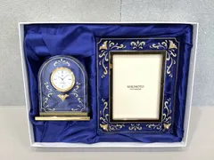 MIKIMOTO ミキモト フォトフレーム &置時計セット 新品未使用