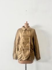 Afa　羽織　リネンコート　茶衣（さい）　真砂三千代 Afa羽織リネンコート茶衣（さい）真砂三千代