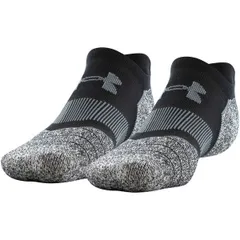 【送料無料】 アンダーアーマー メンズ 靴下 アンダーウェア Under Armour Men's Elevated Performance No Show Tab Golf Socks Black/Grey