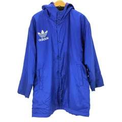 アディダス adidas 80~90s デサント製 ボアベンチコート メンズ  L