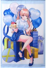 [중고] 태피스트리 아마노 에리카(Birthday/BLUE) B2 태피스트리 [추첨 당당 뻐꾸기의 신부 에리카 & 凪 Birthday 복권] A-2상