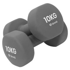 ダンベル 10kg 2個セット グレー GronG（グロング）