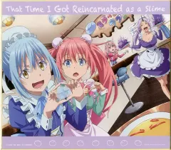 【中古】紙製品 リムル＆シオン＆シュナ＆ミリム(文化祭) 描きおろし色紙 「一番くじ 転生したらスライムだった件～私立テンペスト学園!～」 D賞