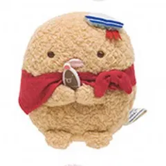 【中古】ぬいぐるみ とんかつ(魚型ソース入付) てのりぬいぐるみ マリンごっこテーマ 「すみっコぐらし」
