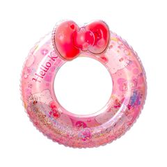 Sanrio ハローキティ 浮き輪 100cm ドット柄 リボン - メルカリ