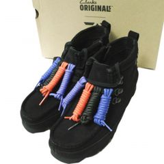 新品 DAIWA PIER39 x Clarks ダイワ ピア39 クラークス 24AW 別注 ANGLER’S WALLABEE GTX SP アングラーズワラビー ゴアテックス BS-10024W UK7(25cm) BLACK ブーツ シューズ