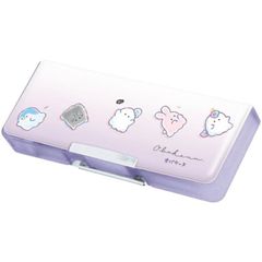 【在庫処分】クラックス オバケーヌ コンパクト両面開きペンケース ゴロゴローン 新入学 新学期 ふでばこ 筆箱 大容量収納 鉛筆削り付き 時間割カード付き 171195