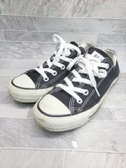 ◇ Θ CONVERSE ALL STAR OX　M9166 ローカット スニーカー　シューズ サイズ23.0ｃｍ ブラック レディース P  【1408200023383】