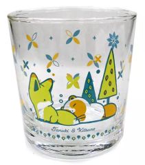 [중고] 유리 (캐릭터) 너구리 & 여우 (잠 / 숲) [이치 반 쿠지 너구리와 여우 ~ 산 빵집 ~] E 상