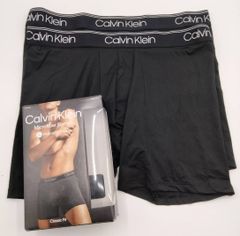 Calvin Klein(カルバンクライン)  ボクサーパンツ ブラック 2枚セット メンズボクサーパンツ 男性下着 NB2570