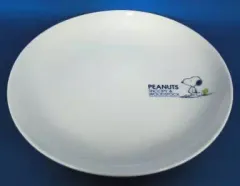 【中古】皿・茶碗(キャラクター) スヌーピー＆ウッドストック 平皿 「スヌーピー」 セブンイレブン スヌーピーフェアポイント交換景品