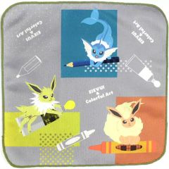 [중고] 잡화 부스터 & 샤워 & 샌더스 아트 핸드 타월 [이치 반 쿠지 Pokemon EIEVUI & Colorful Art] F상