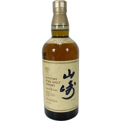 新品 ピュアモルトウイスキー山崎12年 旧ラベル 希少 - メルカリ