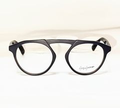 正規品 公式ボックス EAN付属 69000円相当 YOHJI YAMAMOTO メガネフレーム 眼鏡 ヨウジヤマモト YY1027 フランス製 ブランド 丸型 メンズ