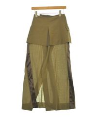 sacai ひざ丈スカート レディース 【古着】【中古】【送料無料】