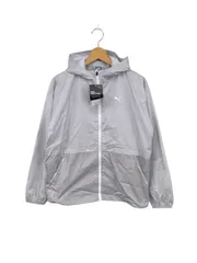 プーマ◆レディース ウィンドジャケット 裏メッシュ ウィンドブレーカー グレー