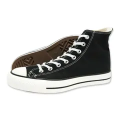 【新品】25.5～30.0cm コンバース CONVERSE スニーカー キャンバス オールスター J ハイ CANVAS ALL STAR J HI ブラック 黒 ハイカット メンズ レディース 日本製