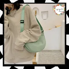 ハーフムーン ショルダーバッグ ボディバッグ レディース おしゃれ ワンショルダーバッグ 斜めがけ ウエストバッグ 軽量 ナイロンバッグ 肩掛け カジュアル 小さめ 鞄 韓国 ミニバッグ 軽い ストリート おしゃれ ユニセックス バッグ TZM-294