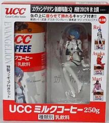 [중고] 식완 트레이딩 피규어 아야나미 레이 에반게리온 신극장판:Q UCC 밀크 커피 250g 특제 피겨 세트