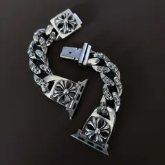 Apple Watch 対応 チェーンベルト　　42/44/45/49mmサイズのApple WatchApple Watch用チェーンベルト