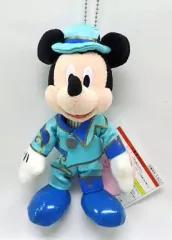 【中古】ぬいぐるみ ミッキーマウス(ファッショナブル・イースター) ぬいぐるみバッジ 「ディズニー・イースター2015」 東京ディズニーシー限定