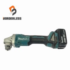 ☆中古品☆makita マキタ 18V 充電式ディスクグラインダー GA404DN バッテリ1個(18V6.0AH)付 コードレス バッテリー式 109038のサムネイル