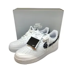 NIKE ナイキ Women's Air Force 1 Low 07 Essential Black Paisley  ローカット スニーカー DH4406 101 27㎝ ホワイト/ブラックペイズリー