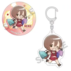 【中古】グッズセット MEIKO 缶バッジ＆アクリルキーホルダーセット エンジョイ!大阪2024 「初音ミク POP UP SHOP ～エンジョイ大阪!2024～」