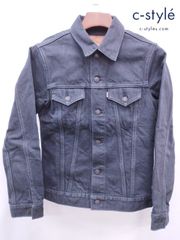 W021 [人気] UES ウエス デニムジャケット 1 ブラック 3RD TYPE DENIM JACKET 903J 綿100％ | Q★