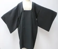 【一輝堂】【着物】道行コート 幾何学地紋 身丈約96cm 裄丈約63.5cm 25z01-59