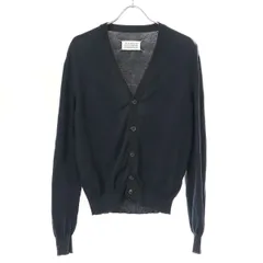 1659【美品】メゾンマルジェラ カーディガン 織模様 ランダム