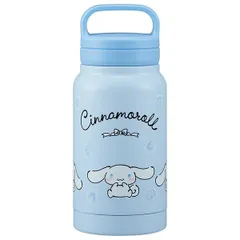 シナモロール 水筒 ステンレス 350ml マグボトル スクリューハンドル付 水彩コスメ スケーター