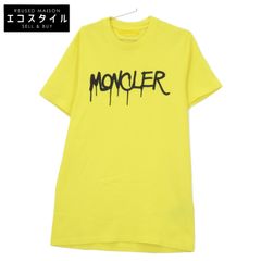 MONCLER モンクレール 23年製 MAGLIA コットン ペイントロゴ  M