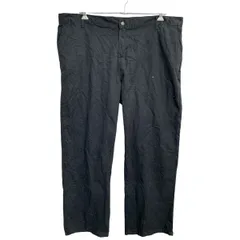Dickies ワークパンツ W46 ディッキーズ ビッグサイズ ブラック 古着卸 アメリカ仕入 2409-81