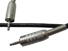 3.5mm ステレオミニケーブル 1本 1.5m | ケーブル：立井電線 SOFTEC MIC CORD | プラグ：CANARE
