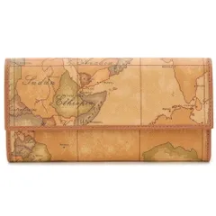 プリマクラッセ 長財布 地図柄 W018 6000 ベージュ系(0010 NATURAL) PRIMA CLASSEのサムネイル