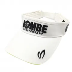 ★特価★マスターバニー サンバイザー 白×黒 10周年  FR ゴルフウェア MASTER BUNNY EDITION