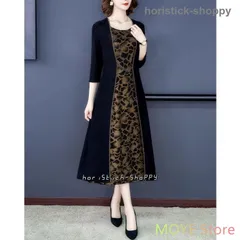 ワンピースドレス 50代 60代 40代 パーティードレス 結婚式 お呼ばれドレス 50代 大きいサイズ 3L 4L 5L 袖あり 七分袖 重ね着風 ロングワンピース ロング丈