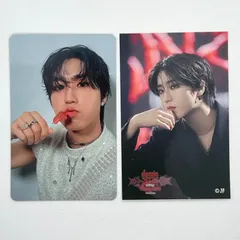 Stray Kids スキズ『GIANT』 通常盤 封入トレカ + FCくじ 参加賞 ステッカー ハン