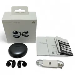 HUAWEI FreeClip ブラック｜未使用に近い・付属品完備 HUAWEI HUAWEI FreeClip [ブラック] 価格比較 - 価格.com