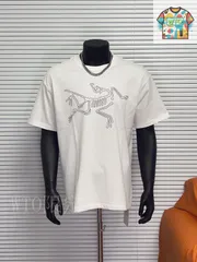 【今日WTO】Arcteryx CORMAC シリーズ 男女兼用 高級な半袖 T シャツ-JU65