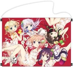 バンドリミュージアム B2タペストリー 全員ver 香澄 友希那 彩 蘭 