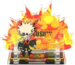 【中古】フォトフレーム・アルバム 爆豪勝己 アクリルカードスタンド 「僕のヒーローアカデミア」