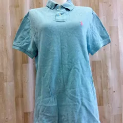 POLO by RALPH RAUREN ポロシャツ S ターコイズ