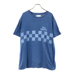 パームグラフィックス ロゴ 半袖 20thAnniversary Tシャツ L ブルー Palm Graphics STILL WORK BARE FOOT メンズ