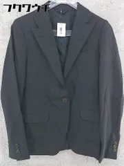 ◇ LAPIS BEAMS ラピス ビームス シングル 1B 長袖 テーラード ジャケット サイズ38 ブラック系 レディース 【中古】 【1002802073748】のサムネイル