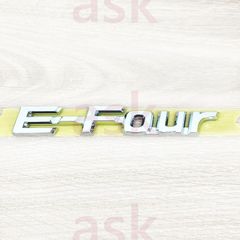 65系プリウス カラーNO202 ブラックエンブレム E-Four文字エンブレム 